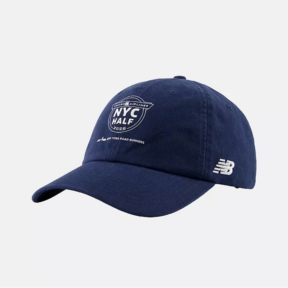 New Balance United Airlines NYC Half 6 Panel Pro Classic Run Hat

New